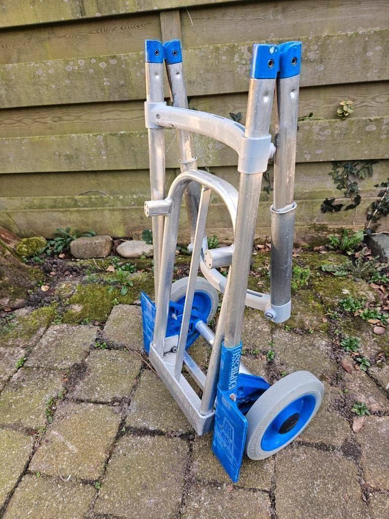 Aluminium professionele steekwagen Expresso (van, Ophalen of Verzenden, Zo goed als nieuw