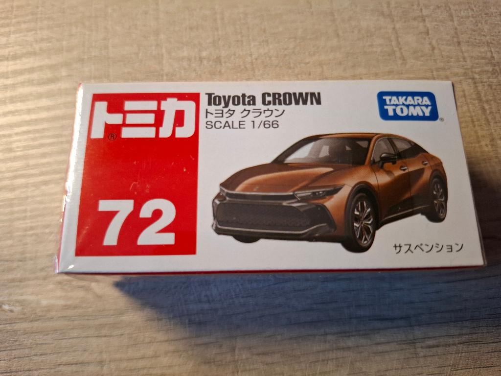 Tomica 72 - Toyota Crown [bruin] 1/66 MIB, Ophalen of Verzenden, Nieuw, Auto