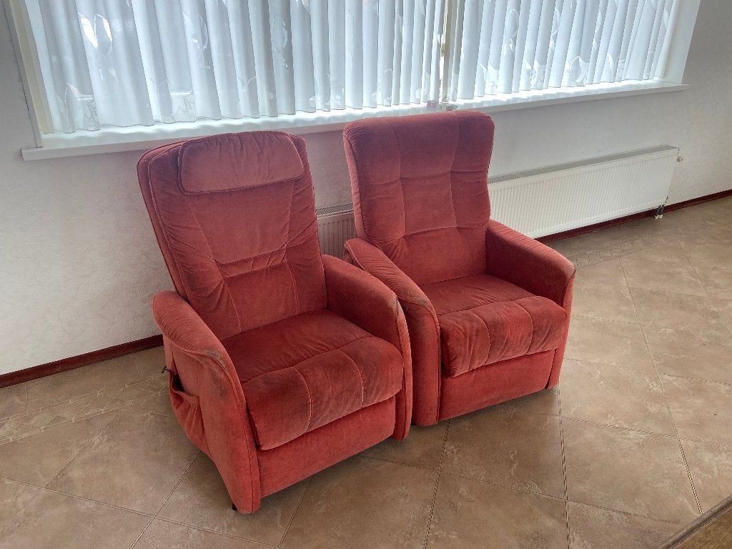 Fauteuils, Ophalen, Gebruikt, Klassiek, Stof