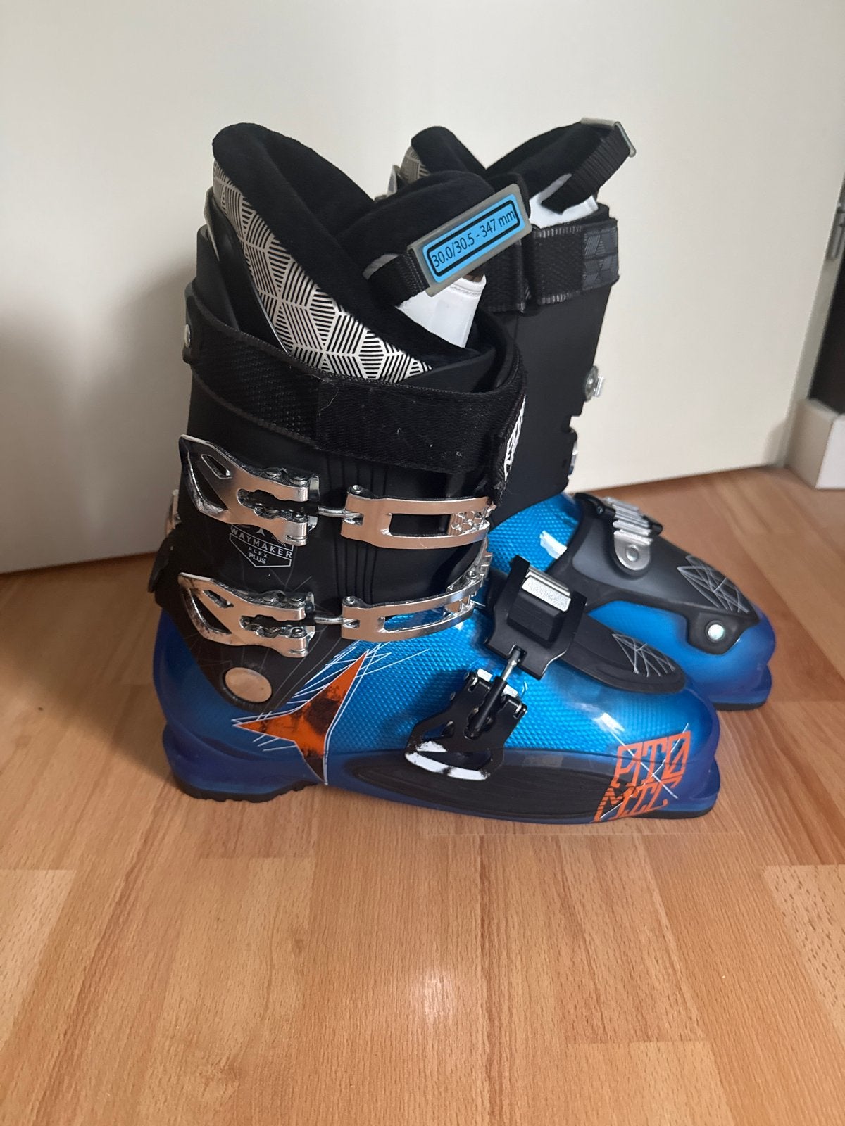 Atomic Waymaker plus Skischoenen - Maat 46-47 of 30.0/30.5, 100 tot 140 cm, Schoenen, Ophalen of Verzenden, Zo goed als nieuw