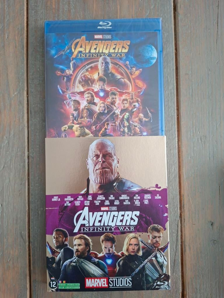 Blu-ray dvd Avengers: Infinity War Marvel, Ophalen of Verzenden, Zo goed als nieuw, Science Fiction en Fantasy