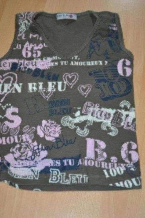 Shirt top 42 bien bleu, Kleding | Dames, Bruin, Maat 42/44 (L), Ophalen of Verzenden, Zo goed als nieuw
