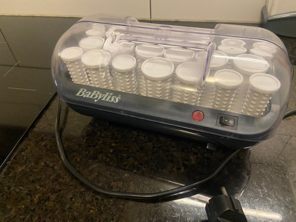 Haarrollers Babyliss R6 230V 300 W, Ophalen of Verzenden, Gebruikt, Krultang of Stijltang