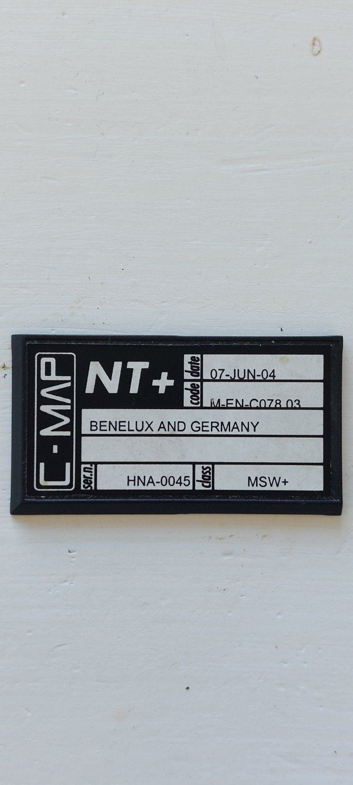 C-MAP NT+ Benelux en Germany., Watersport en Boten, Ophalen of Verzenden, Kaartplotter of Fish Finder