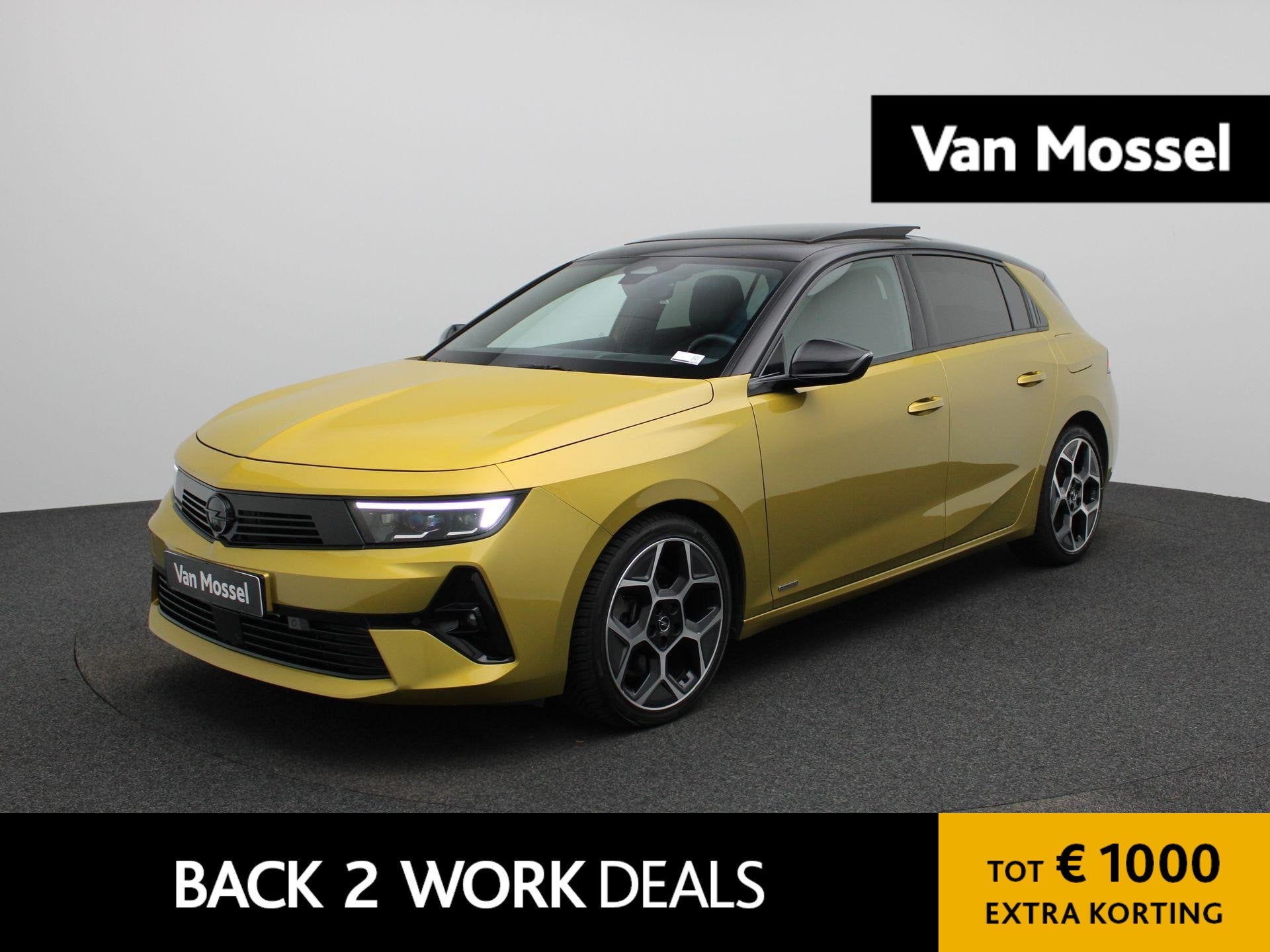 Opel Astra 1.6 Turbo Hybrid 132kW GS | APPLE CARPLAY | ANDRO, Auto's, 12 maanden, Stof, Gebruikt, 225 min