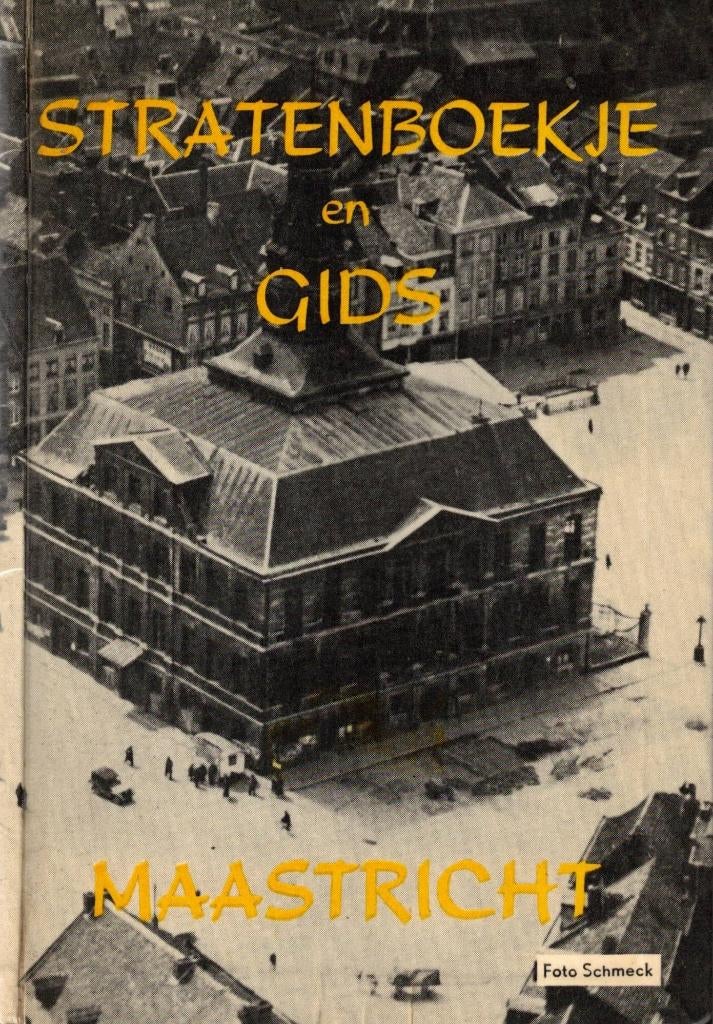 Stratenboekje en gids Maastricht 1953, Ophalen of Verzenden, Meerdere auteurs, 20e eeuw of later, Gelezen