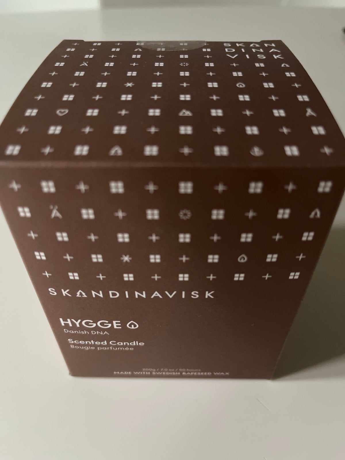 SKANDINAVISK HYGGE Geurkaars - Danish DNA, Bruin, Overige merken, Ophalen of Verzenden, Kaars