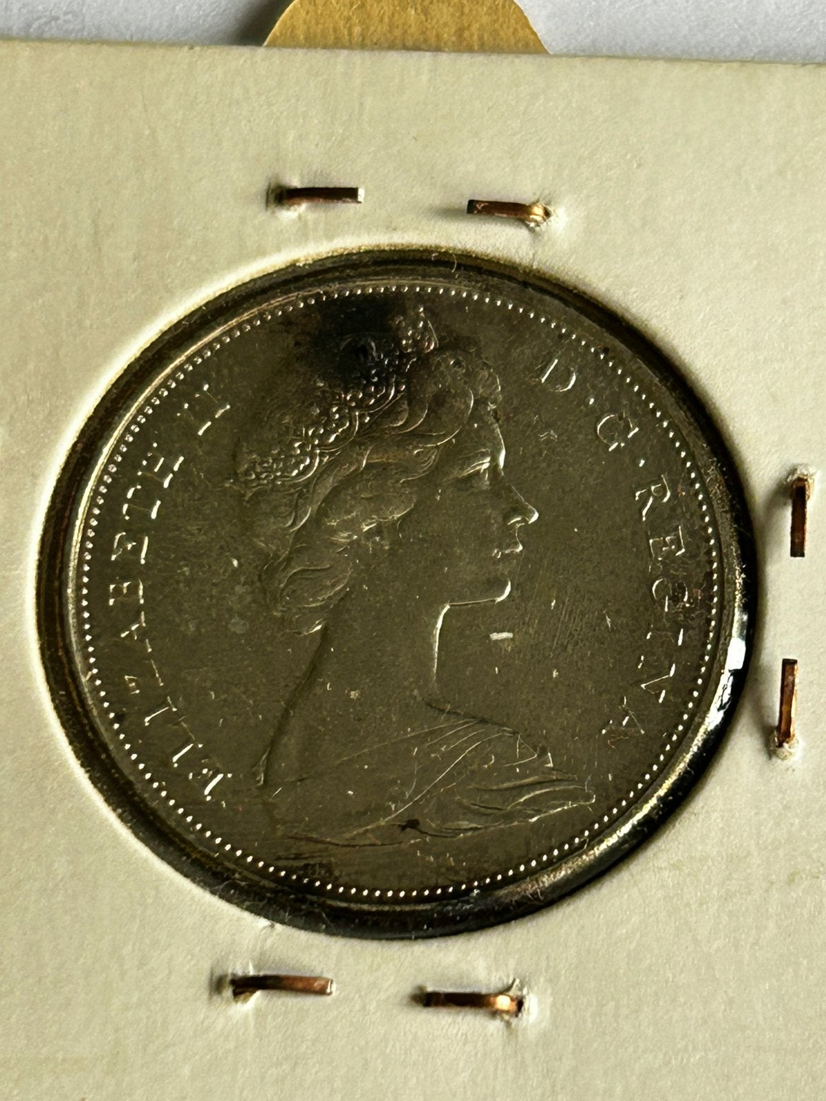 Zilveren 50 cent munt Canada 1967 - Howling Wolf wolf, Postzegels en Munten, Munten | Amerika, Ophalen of Verzenden, Noord-Amerika