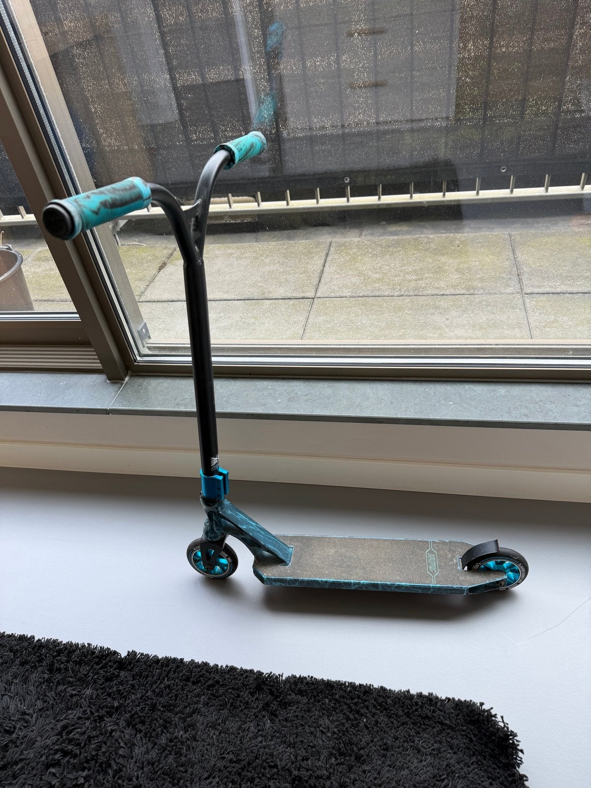 Stuntstep Slamm Scooters - Blauw/Zwart, Fietsen en Brommers, Steps, Ophalen, Gebruikt, Gewone step
