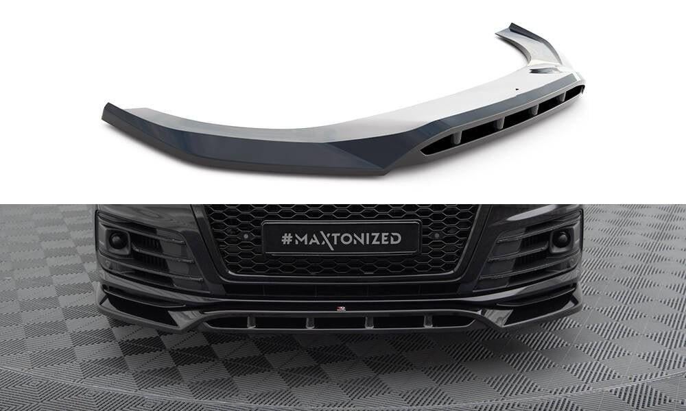 Maxton Design Front Splitter AUDI SQ7 Q7 2015-2021, Auto-onderdelen, Ophalen of Verzenden, Audi, Bumper