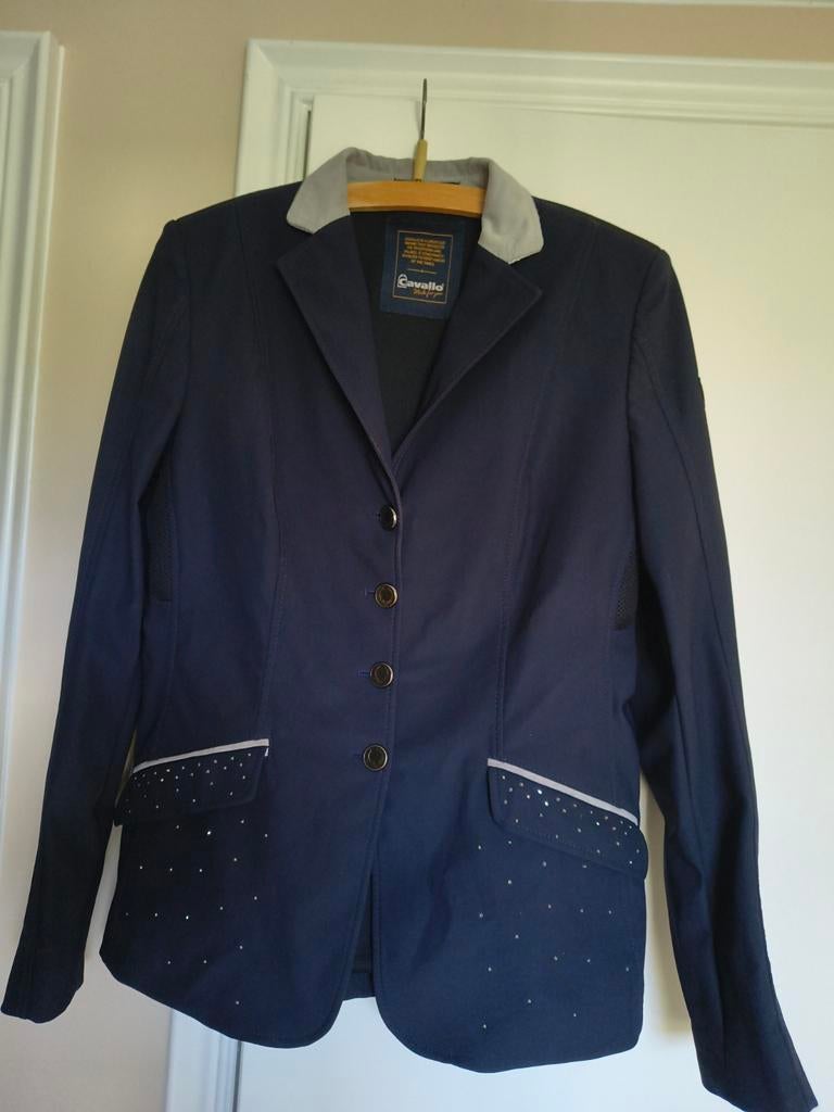 Prachtig navy Cavallo wedstrijd jasje maat 38, Ophalen of Verzenden, Zo goed als nieuw, Dressuur, Bovenkleding
