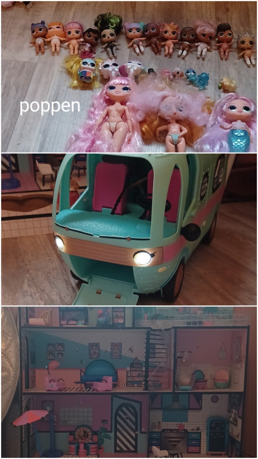 LOL Surprise Huis met Camper en Poppen, Verzamelen, Ophalen, Gebruikt, Poppenhuis