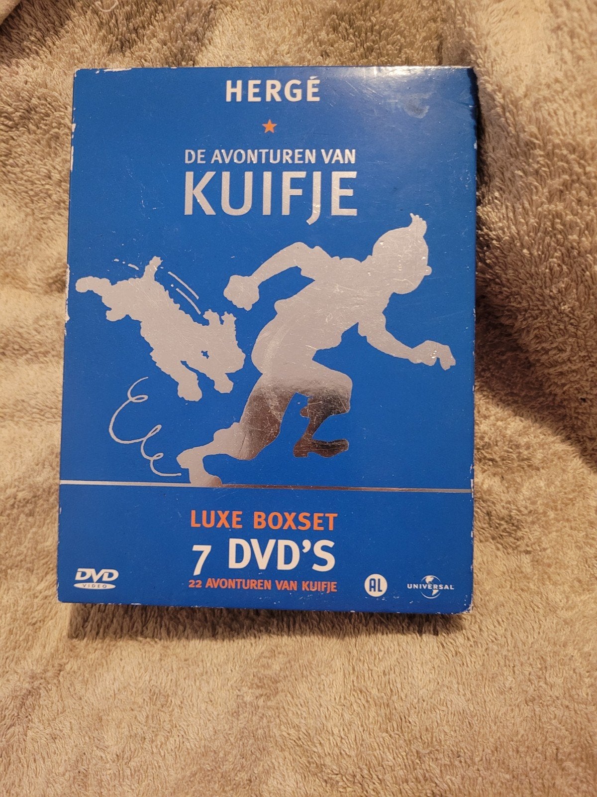 De Avonturen van Kuifje - Luxe Boxset (7 DVD's), Europees, Gebruikt, Animatie, Alle leeftijden