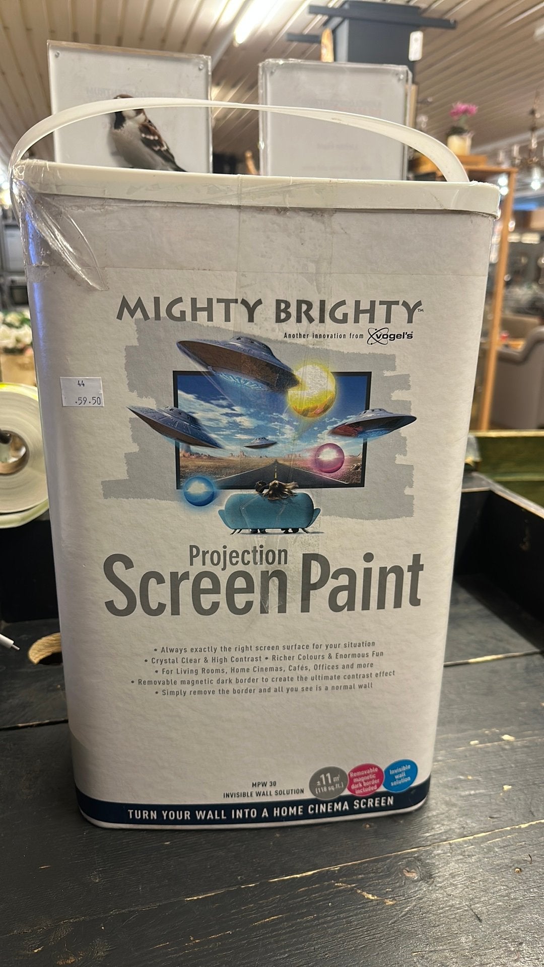 Projection Screen Paint, Kringloop de Markt Zeist, Overige technologieën, 3702 JG, Mighty Brighty