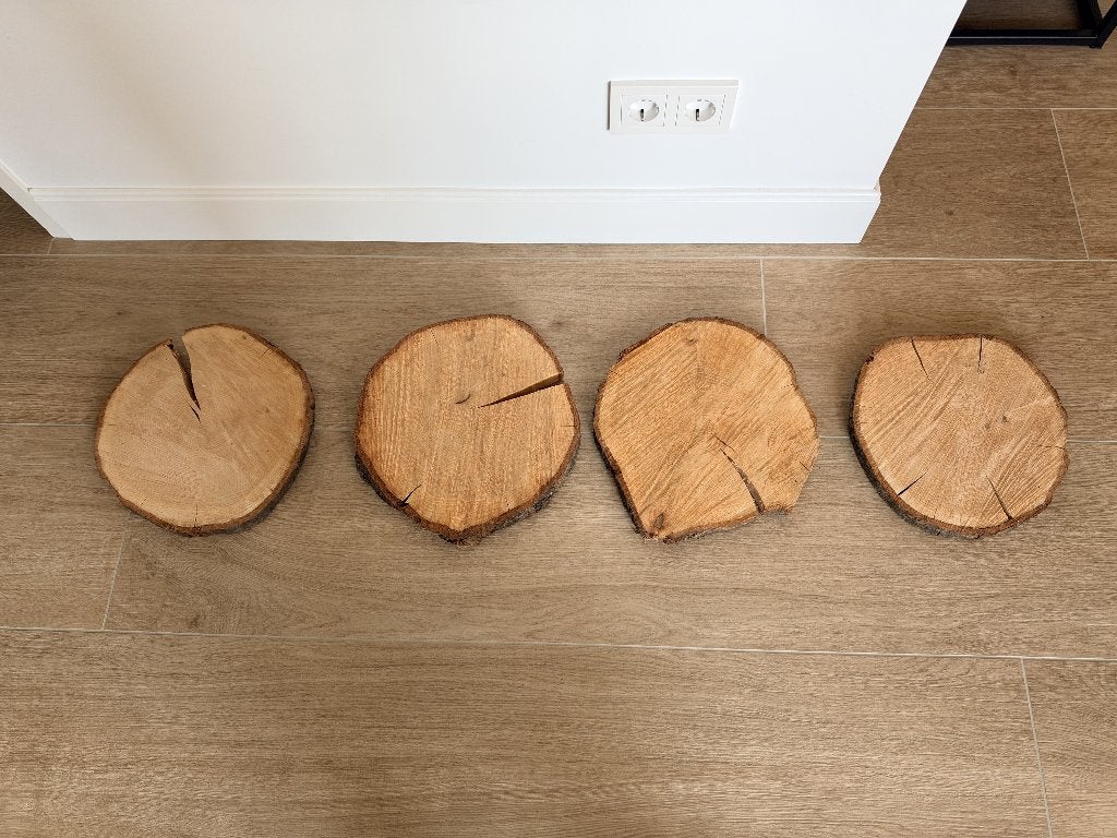 Boomstammen decoratie, Huis en Inrichting, Ophalen, Nieuw, Hout