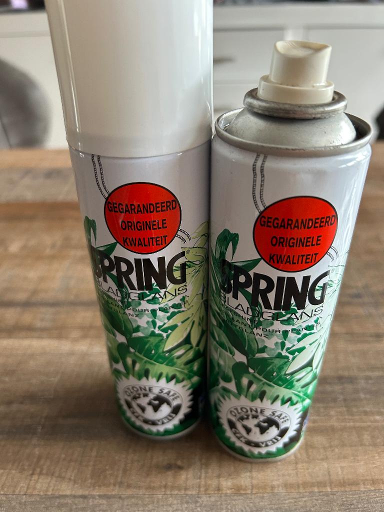 Planten Bladglans  spray, Overige thema's, Overige typen, Ophalen of Verzenden, Zo goed als nieuw