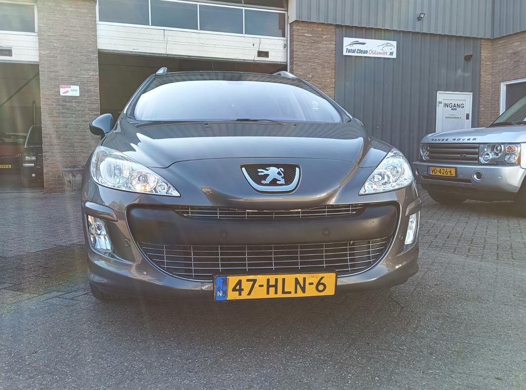 Peugeot 308 1.6 VTI 16V SW Grijs 2009 nette auto !, Voorwielaandrijving, Stof, Zwart, 4 cilinders