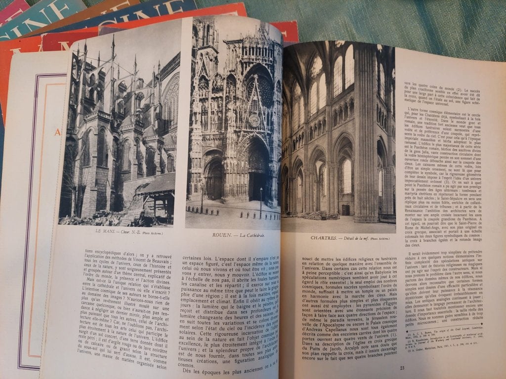 Medecine de France, 16 vintage magazines, medisch, kunst., Olivier perin, Grafische vormgeving, Ophalen, Gelezen