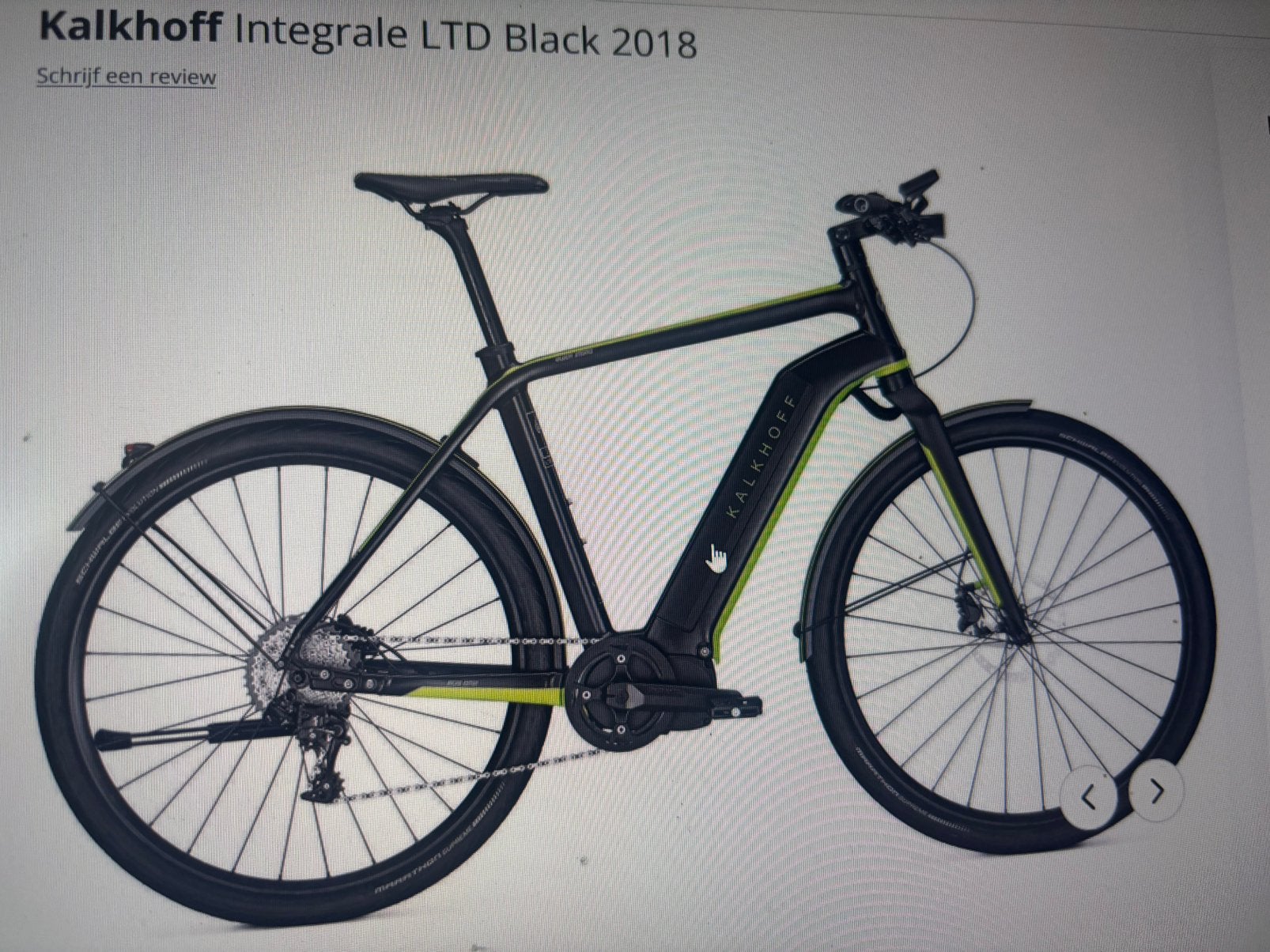 Kalkhoff Integrale Limited Edition E-bike, Fietsen en Brommers, Elektrische fietsen, Zo goed als nieuw, 51 tot 55 cm, 50 km per accu of meer