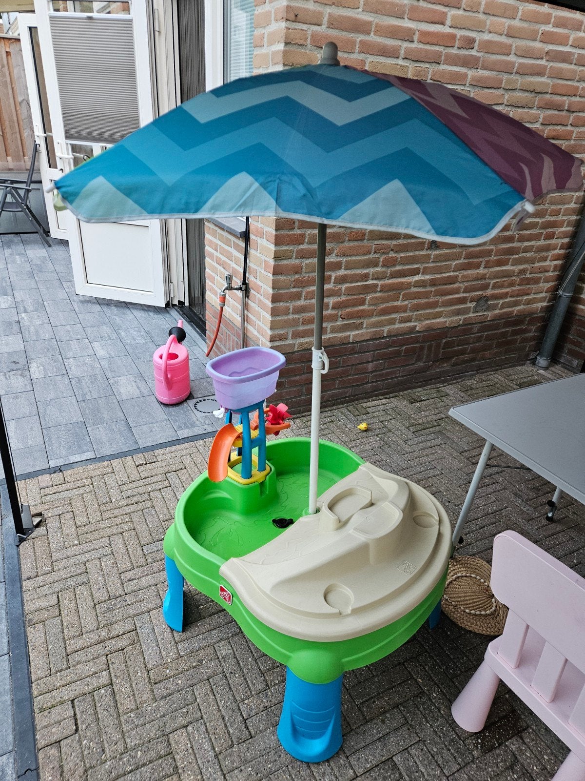 Step2 Splash & Scoop Bay Zand & Watertafel, Kinderen en Baby's, Speelgoed | Buiten | Zandbakken, Ophalen, Gebruikt