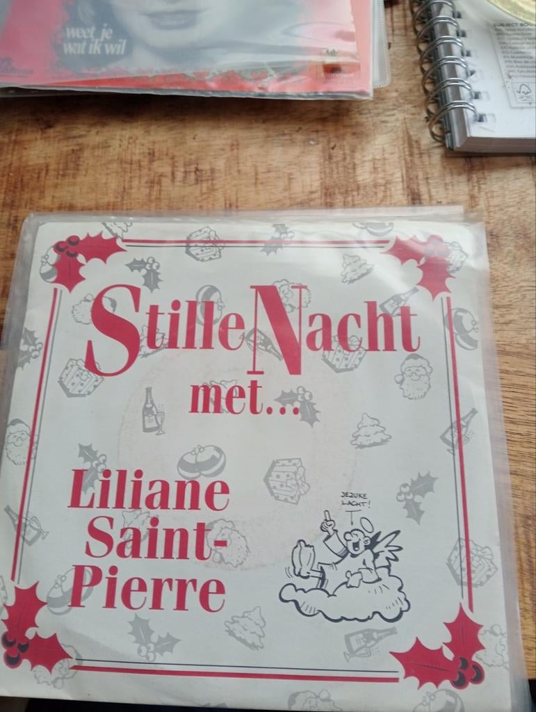 Liliane St Pierre - stille nacht, Cd's en Dvd's, Vinyl | Nederlandstalig, Ophalen of Verzenden, Zo goed als nieuw, Overige formaten