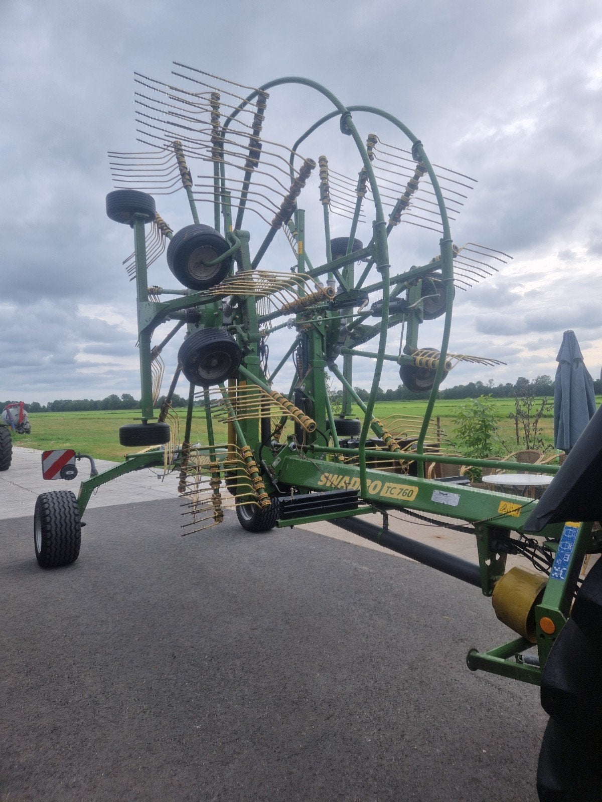 Krone Swadro TC 760 hark - Zeer goede staat, Ophalen, Akkerbouw, Weidebouw