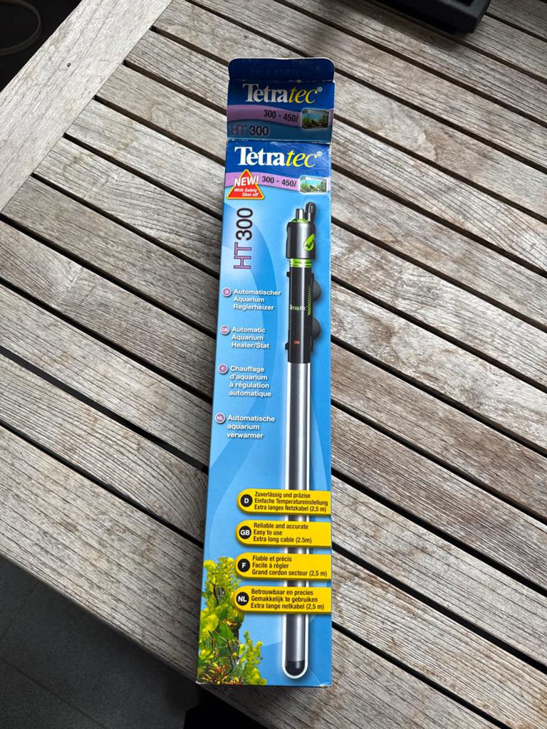 Aquarium verwarmer tetratec ht300, Ophalen of Verzenden, Verwarming, Tetra, Verlichting of Verwarming