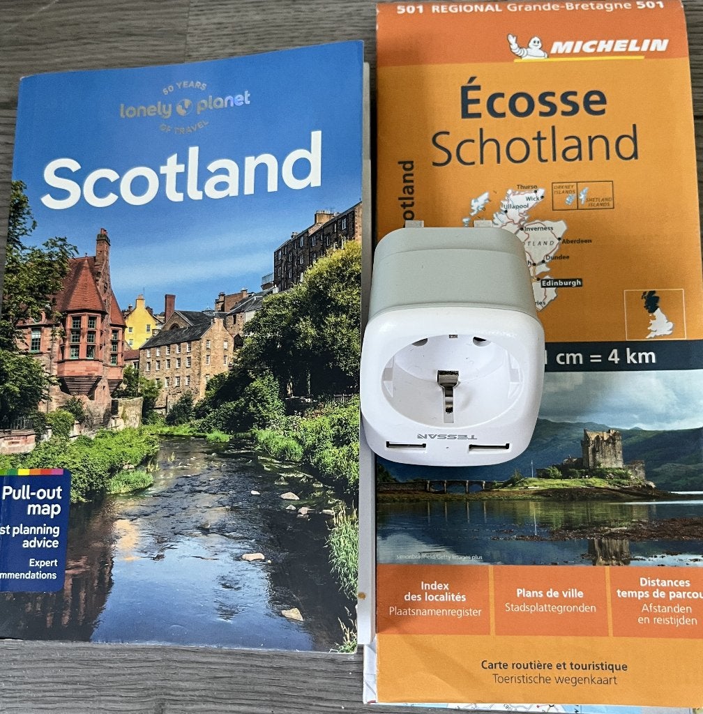 Schotland landkaart, Michelin, gids, lonely planet, stekker, Boeken, Atlassen en Landkaarten, Overige gebieden, 2000 tot heden