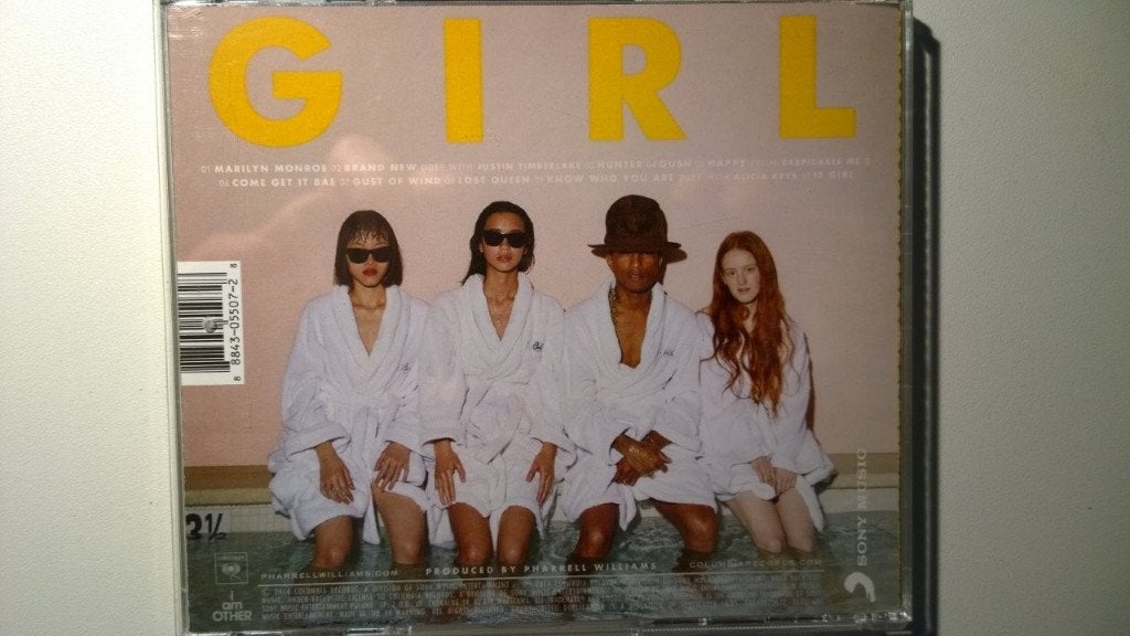 Pharrell Williams - G I R L, Ophalen of Verzenden, 2000 - 2009, Zo goed als nieuw
