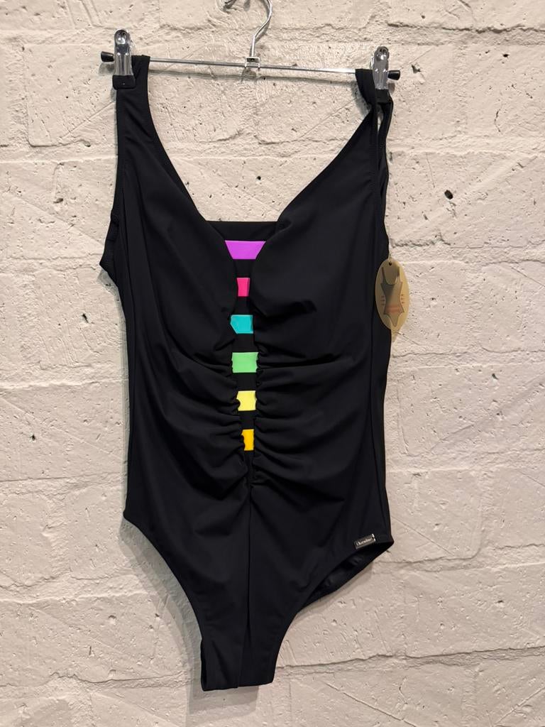 Charmline badpak 38/ 75D NIEUW!! Nu €25, Ophalen of Verzenden, Nieuw, Zwart, Badpak