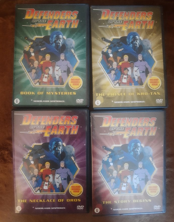 DVD / Defenders of the Earth / Superhelden, Tekenfilm, Amerikaans, Ophalen of Verzenden, Zo goed als nieuw