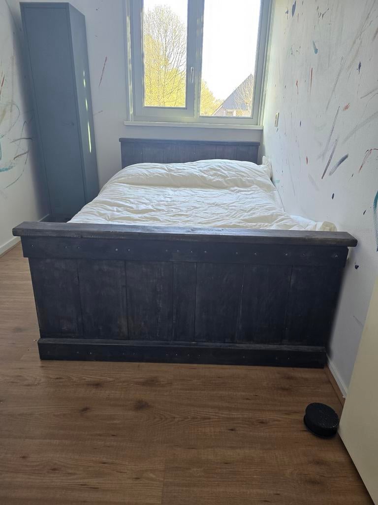 Bed 120x200, Ophalen, Gebruikt, Twijfelaar, 120 cm