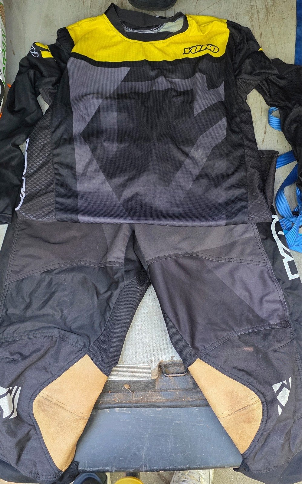Motorcrosskleding handschoenen bril niergordel protector mx, Motorcrosskleding, Alpine Stars, Dames, Ophalen of Verzenden