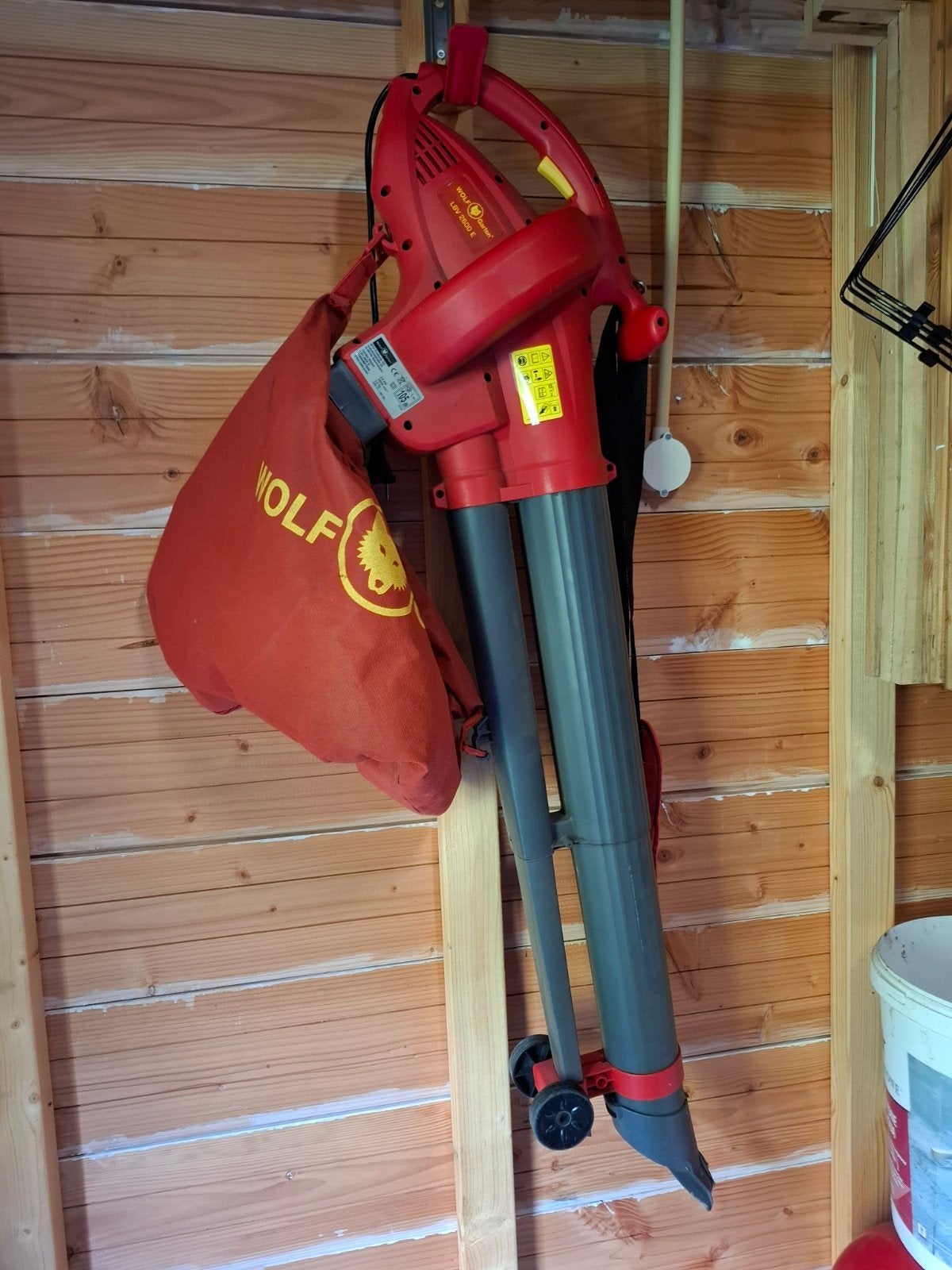 wolf garten lbv 2600 e bladblazer, Ophalen, Zo goed als nieuw, Elektrisch