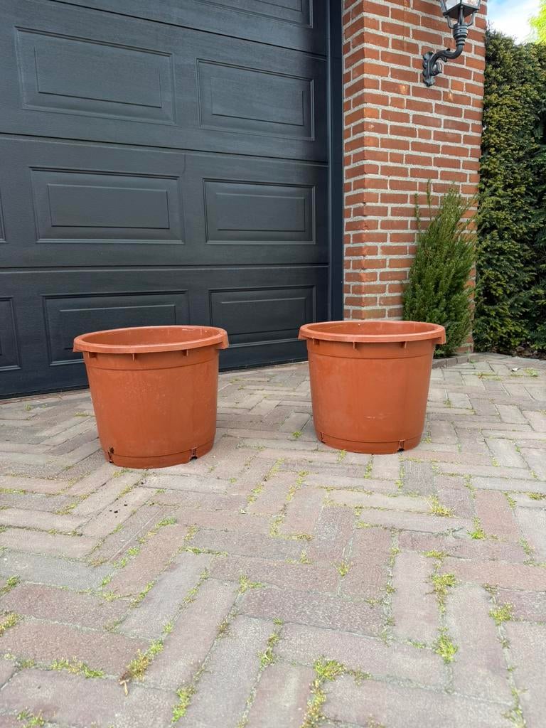 Plastic potten, Ophalen, Kunststof, Minder dan 30 cm, Rond