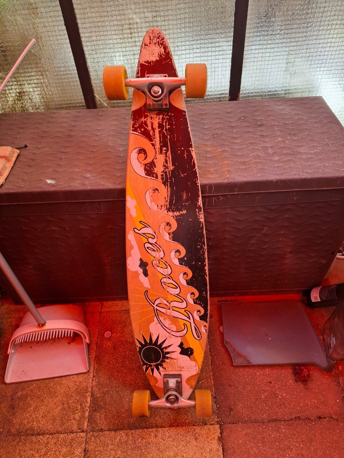 Gebruikt Longboard - Ideaal voor beginners, Ophalen, Gebruikt, Skateboard, Longboard