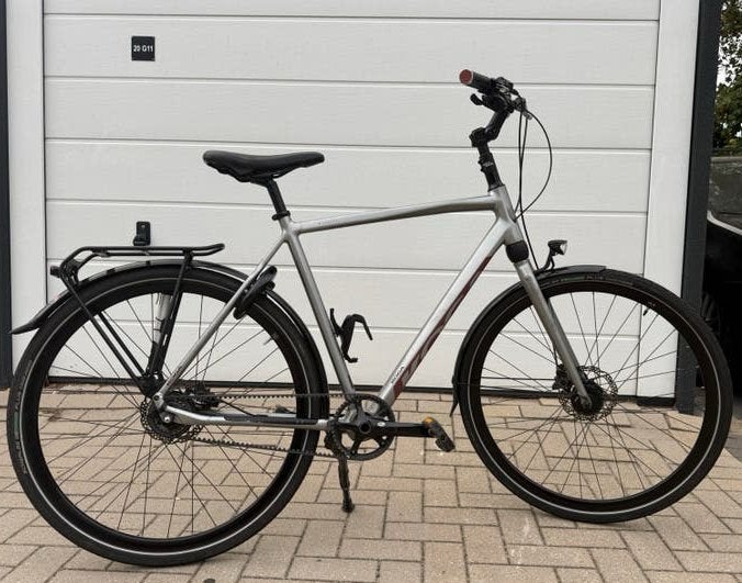 Koga F3 6.0 CENTS 57 Alfine 11 belt drive, Versnellingen, Zo goed als nieuw, 57 tot 61 cm, Ophalen