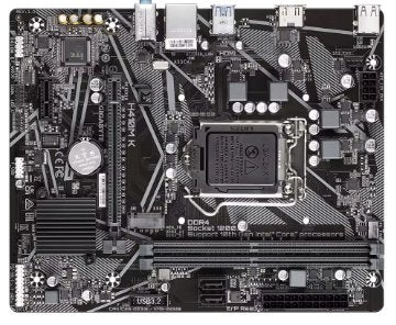 Gigabyte H410M-K met Socket LGA 1200
