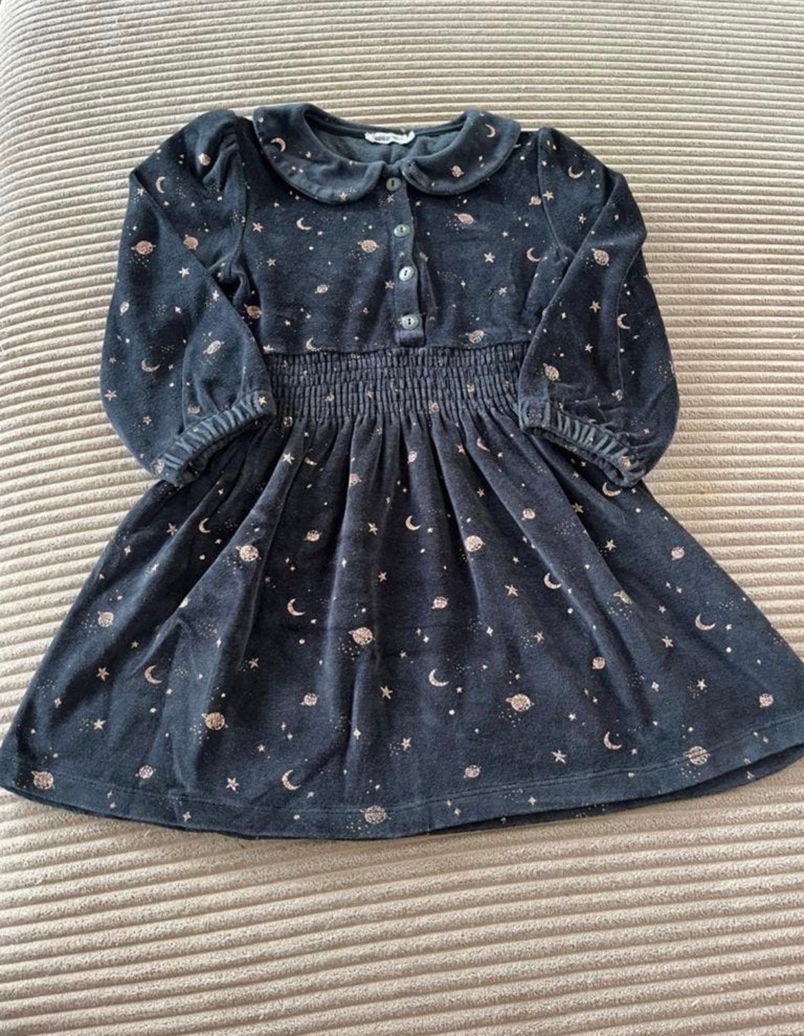 Jurk mt 104-110 Ammehoela zwart, Kinderen en Baby's, Kinderkleding | Maat 104, Ophalen of Verzenden, Zo goed als nieuw, Meisje