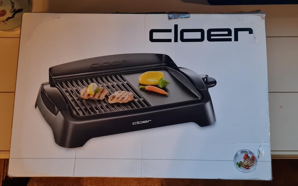 Cloer Tafelgrill, Ophalen of Verzenden, Zo goed als nieuw, Tafelgrill