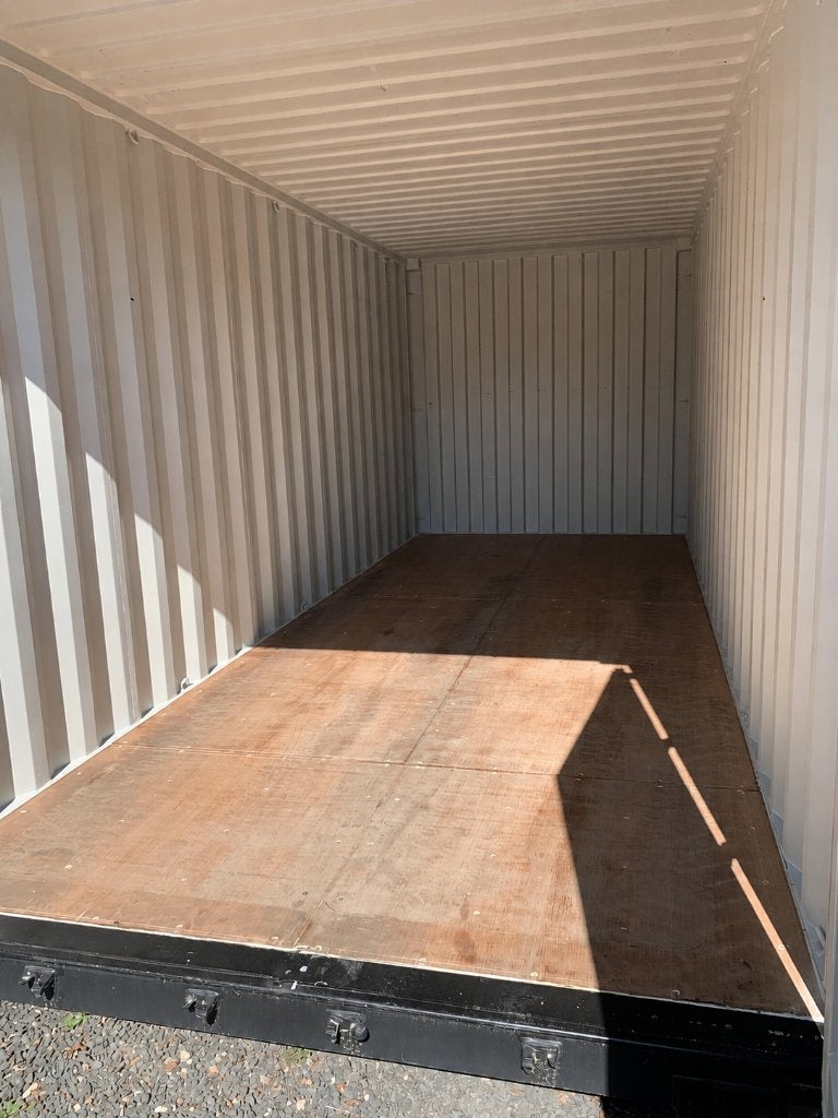Nieuwe 20ft zee container (zwart), Ophalen