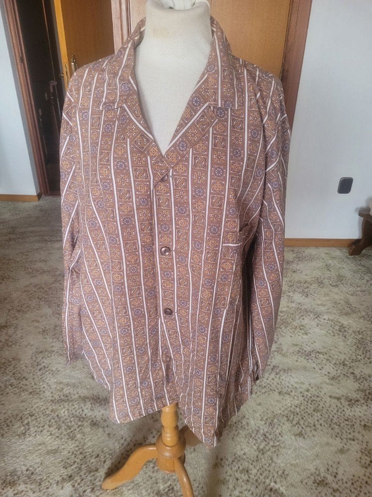 Vintage heren pyama 56 Kenmore, Ophalen of Verzenden, Zo goed als nieuw, Maat 56/58 (XL), Kenmore