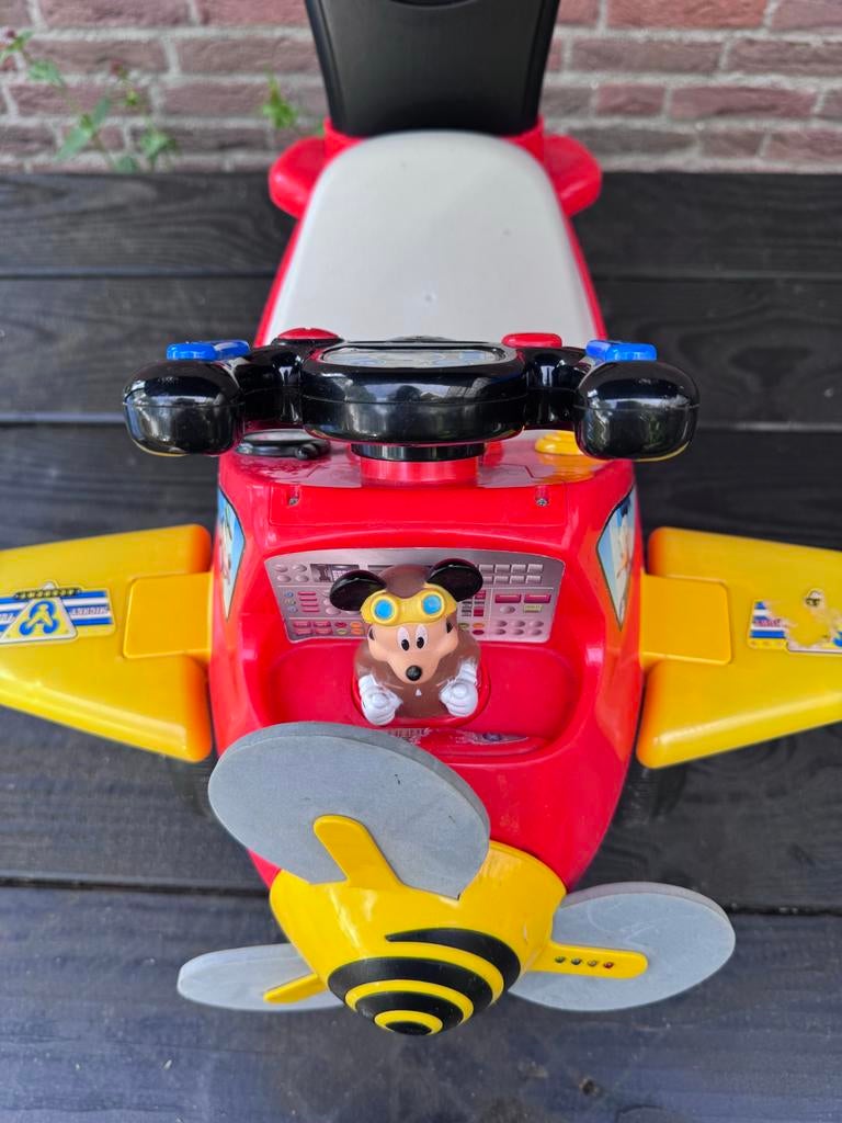 Mickey Mouse Loopvliegtuig, Ophalen, Gebruikt, Loopvoertuig