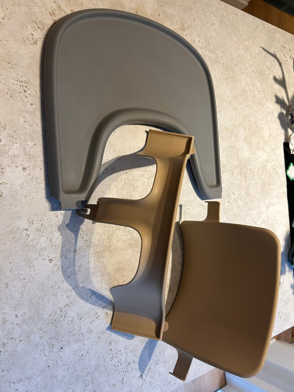 Stokke Tripp Trapp Baby Set met Eetblad, Ophalen, Gebruikt, Meegroeistoel, Afneembaar eetblad