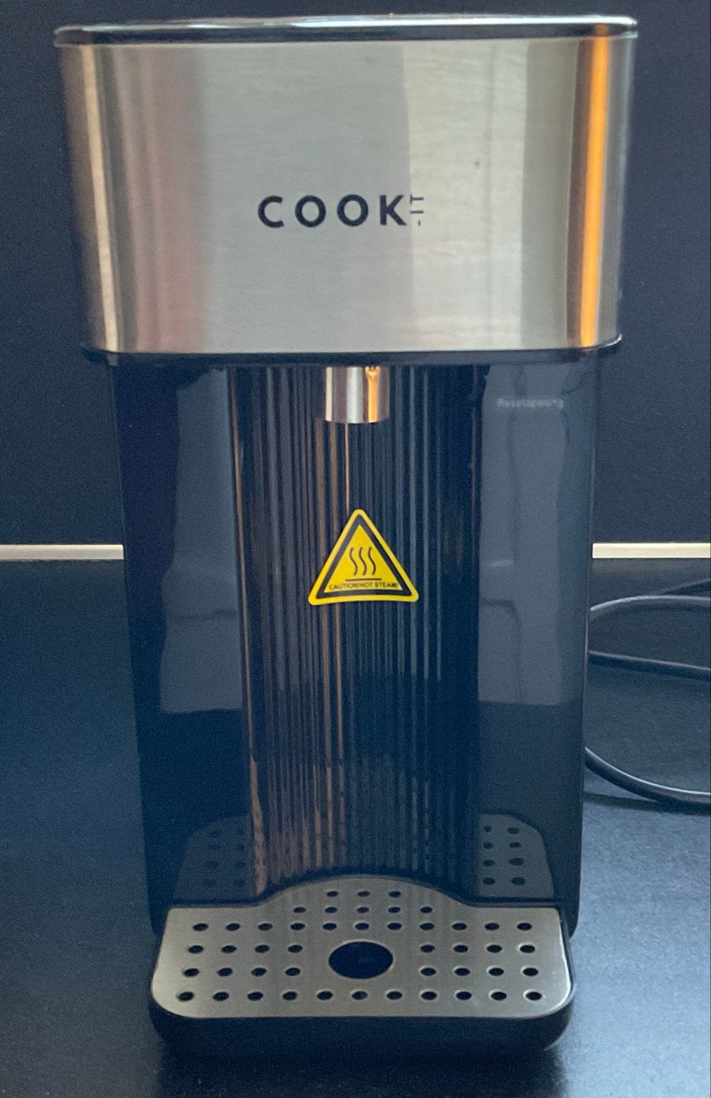 Cook-It heetwaterdispenser - Zo goed als nieuw, 2 liter of meer, Ophalen of Verzenden, Zo goed als nieuw, Rvs