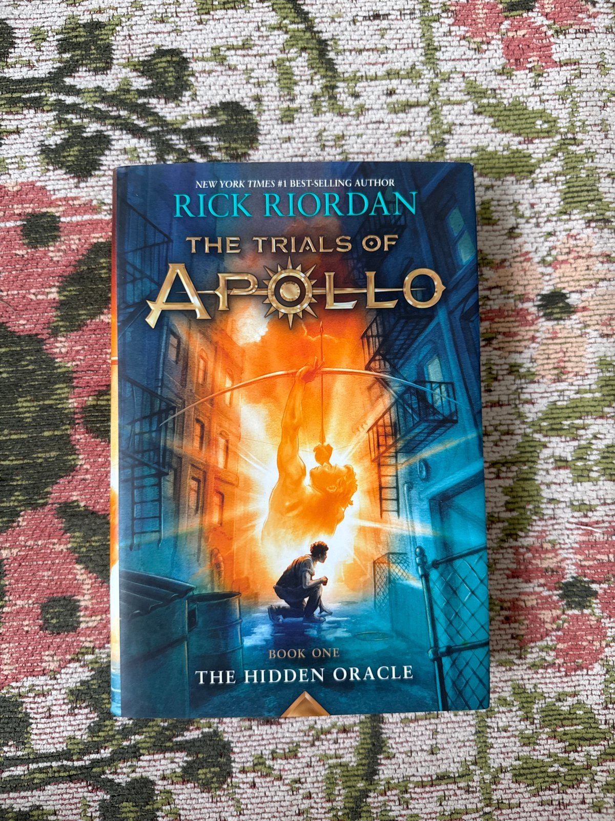 The Trials of Apollo: The Hidden Oracle - Rick Riordan, Boeken, Ophalen of Verzenden, Zo goed als nieuw