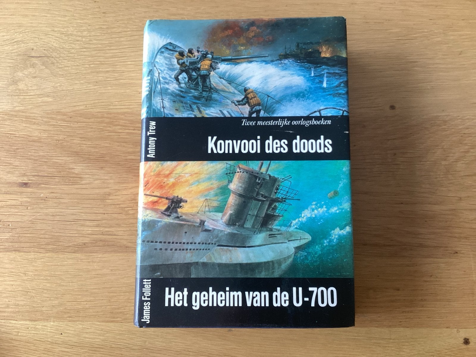 Konvooi des Doods / Het geheim van de U-700 - Oorlogsboeken, Ophalen of Verzenden, Tweede Wereldoorlog, Gelezen, Marine