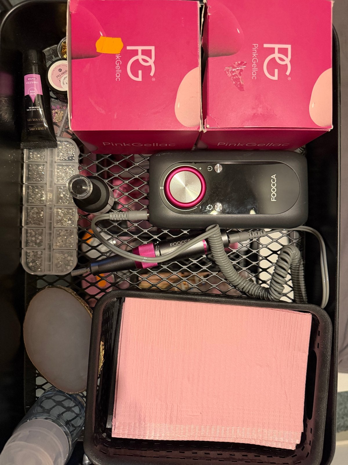 Complete Nagel Starterspakket: Pink Gellac & Meer, Ophalen, Zo goed als nieuw, Overige typen
