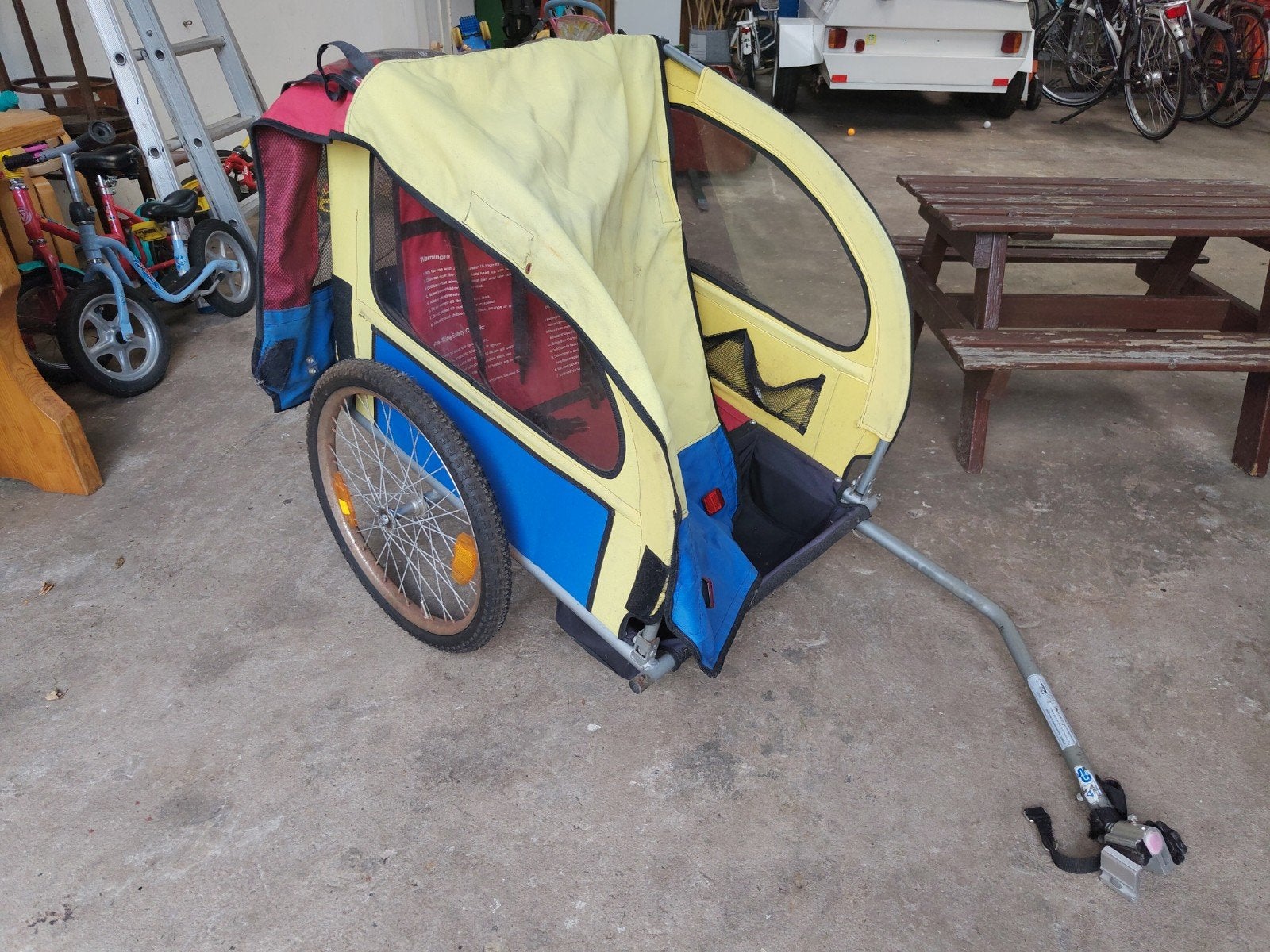 Fietsaanhanger, Ophalen, Gebruikt, Kinderkar, 80 kg of meer