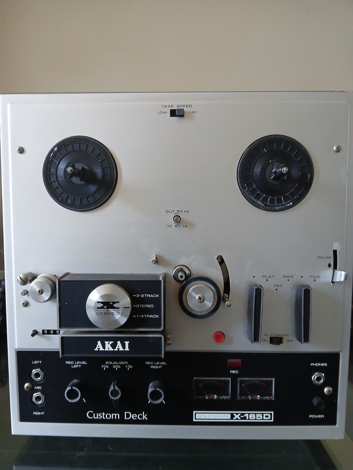 Akai X-165D Bandrecorder - Vintage Stereo Tapedeck, Audio, Tv en Foto, Bandrecorders, Ophalen, Bandrecorder